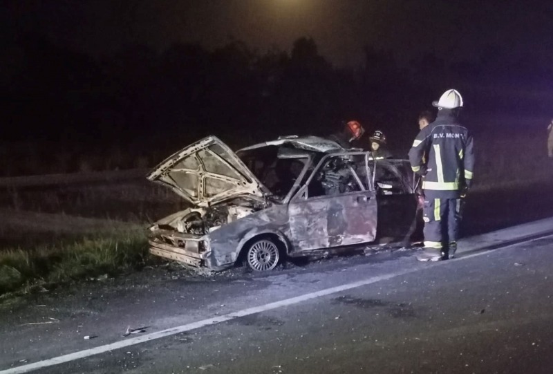 Fatal siniestro en la Ruta 3: tres fallecidos